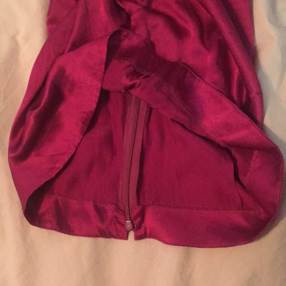 Fuchsia silk camisole - Picture 6 of 6